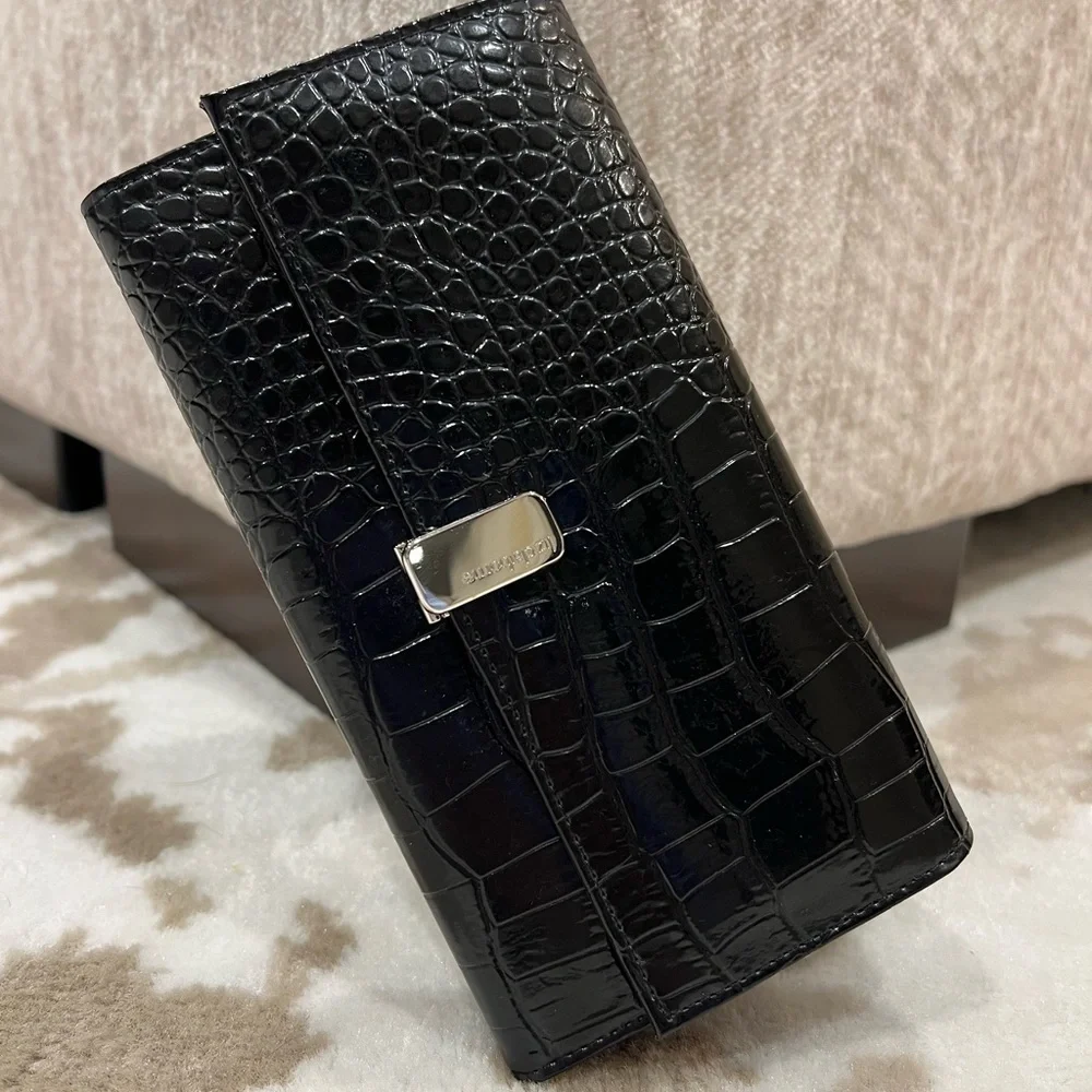 Liz Claiborne Faux Snakeskin Wallet- NWT